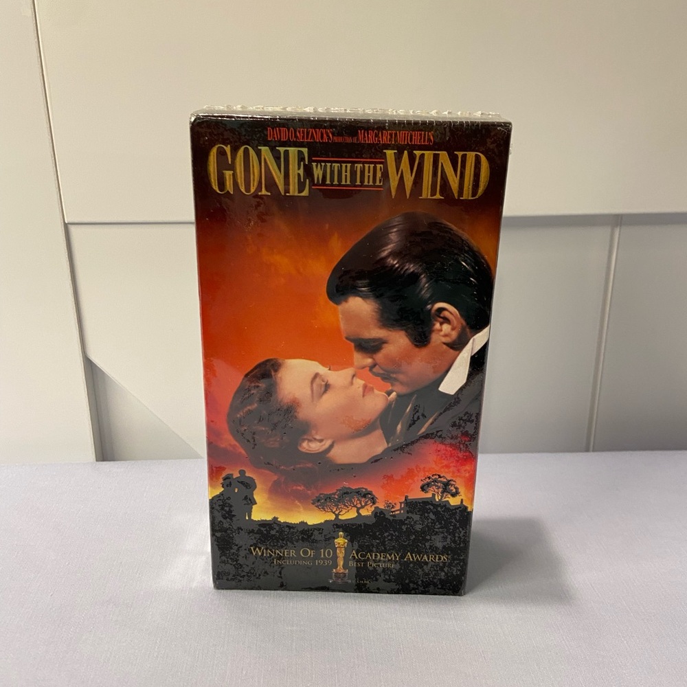Gone with the Wind New in the plastic VHS tapes